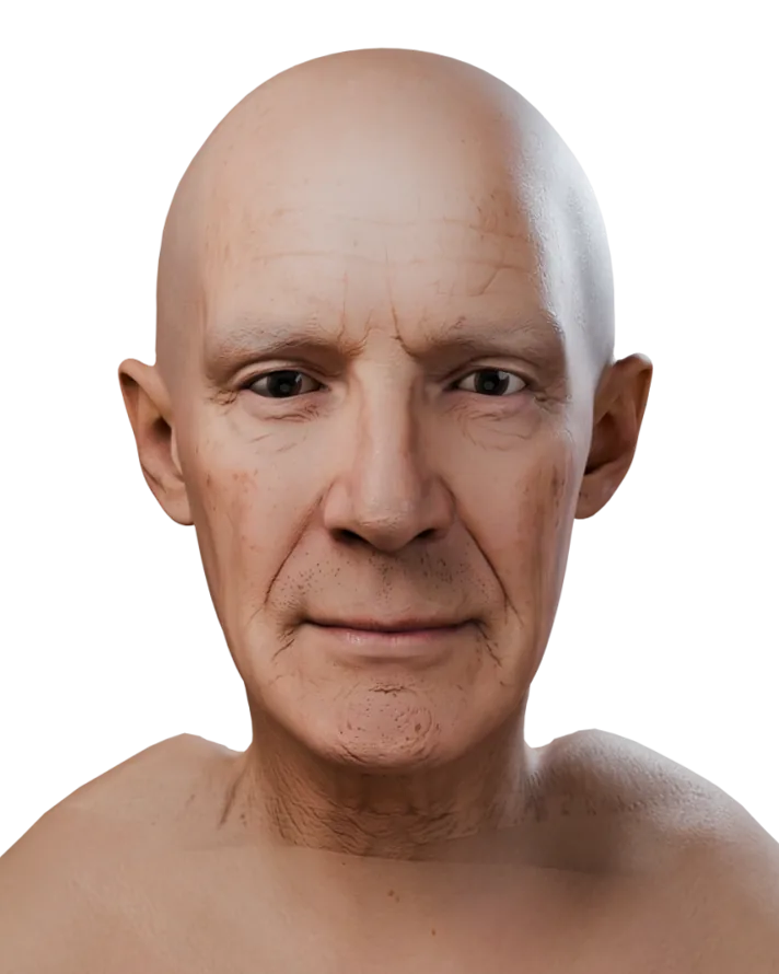FaceNinja가 그 사진으로 만든 3D MetaHuman 헤드